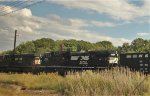 NS 4504 on an empty coal train